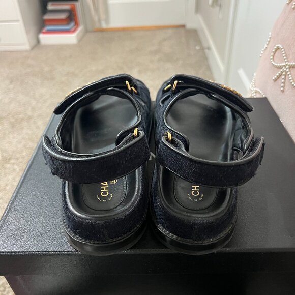 Chanel Denim Sandals - Picture 5 of 10